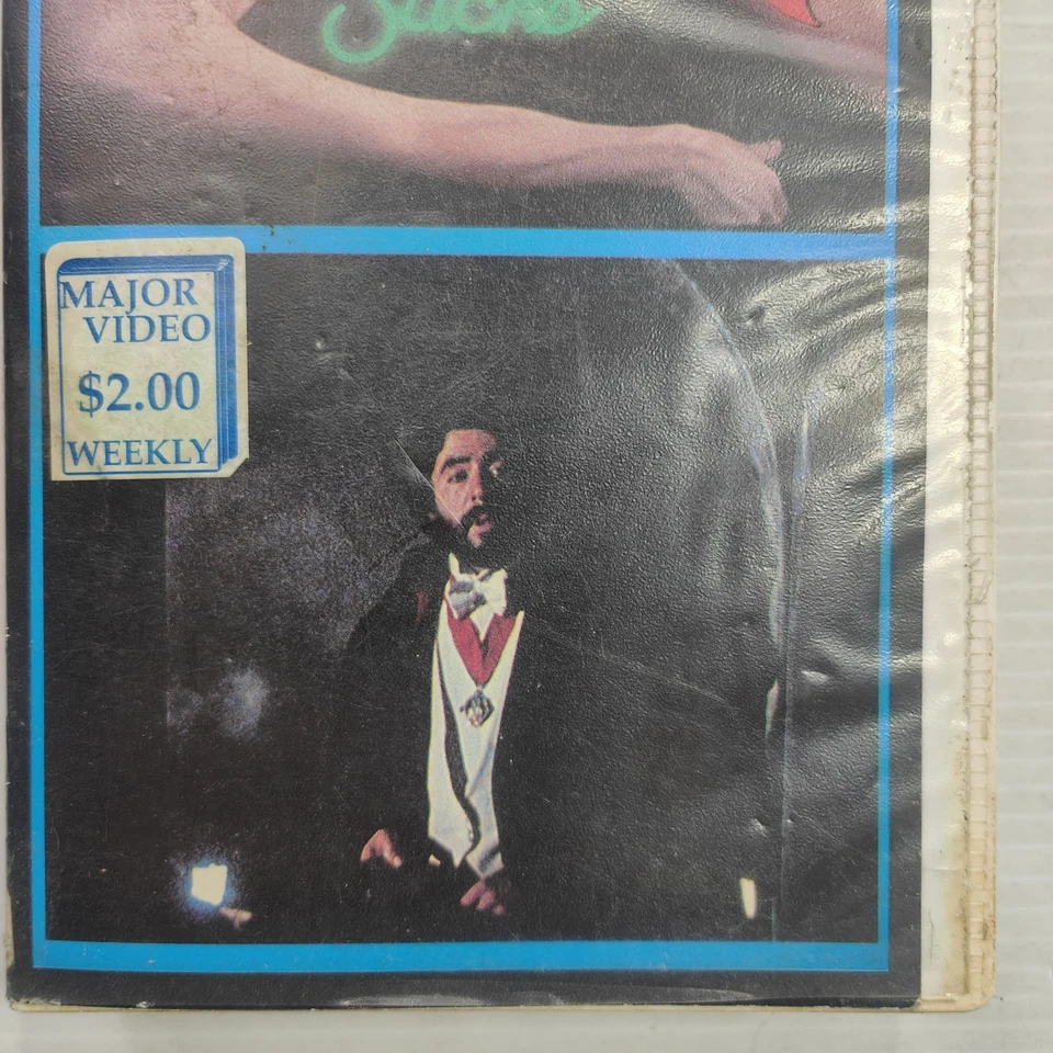 Vintage Horror VHS Tape "Dracula Sucks" 1978 Jamie Gillis Very Rare OOP TESTED - Image 3 of 4