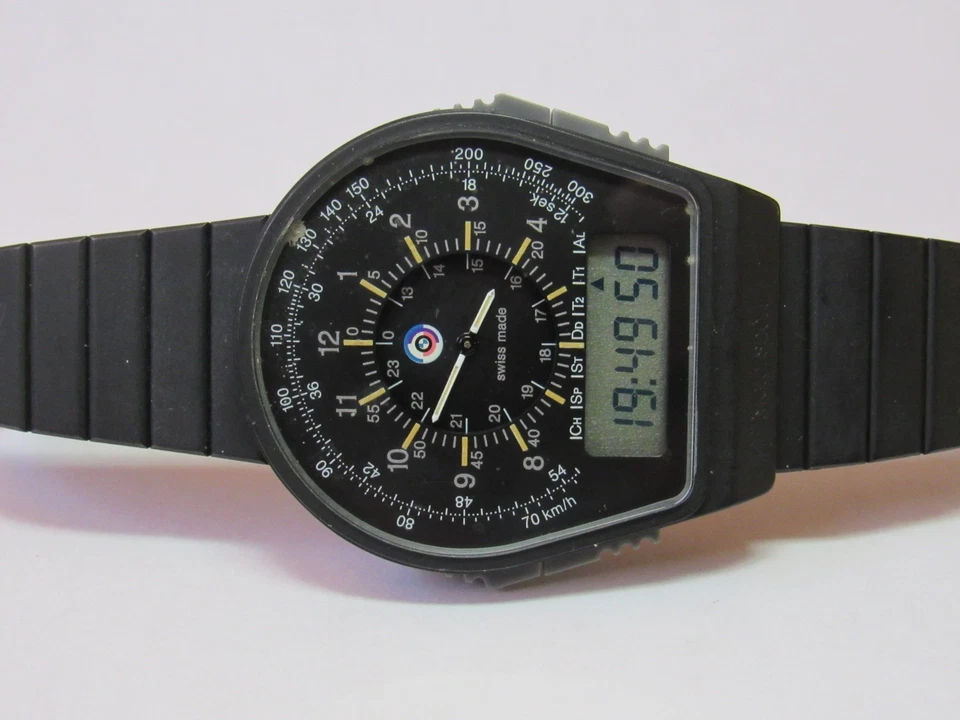 BULER BMW MOTORSPORTS ANA DIGI RACING CHRONOGRAPH WATCH GOOD WORKING ORDER - Image 2 of 4
