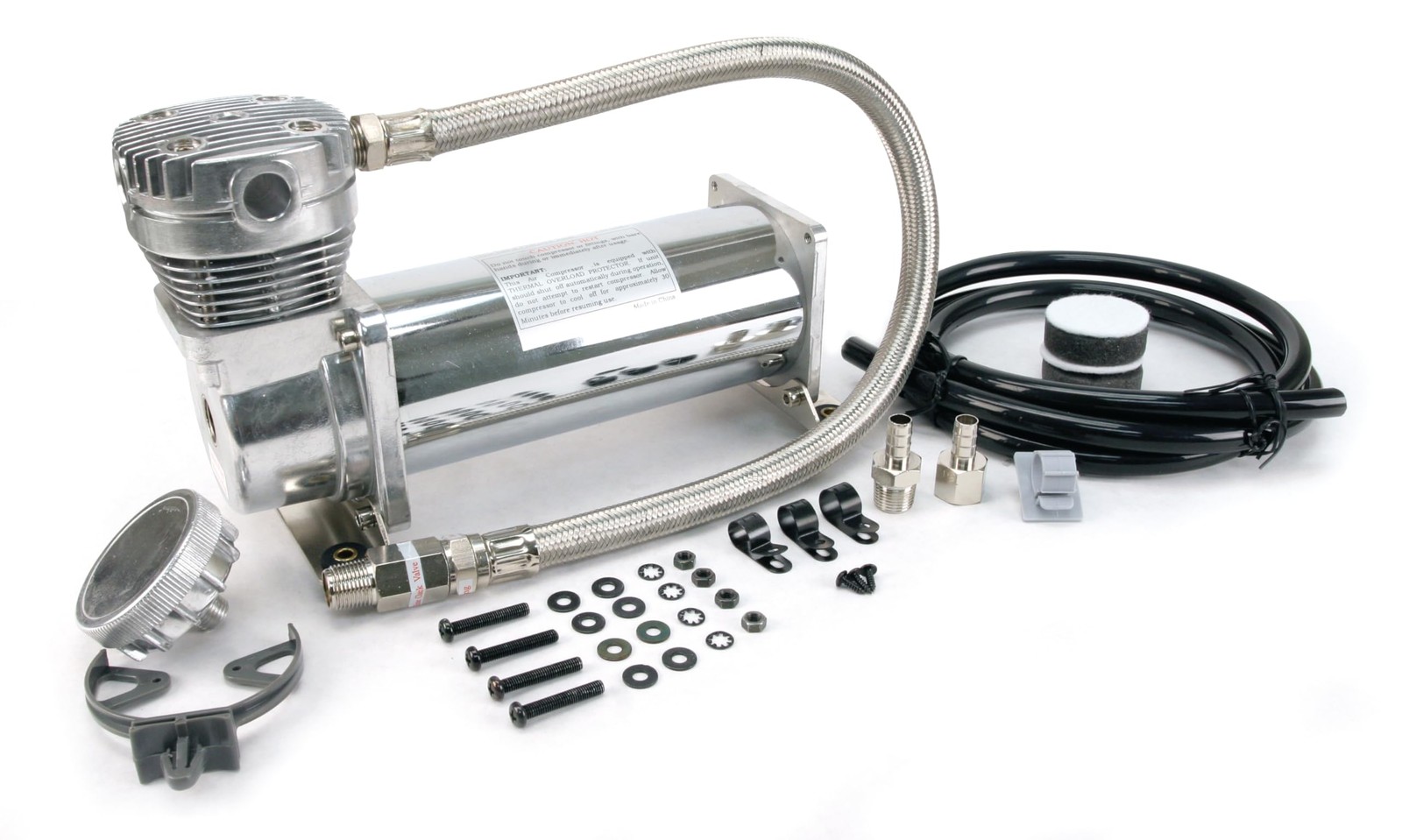 Viair 48043 Chrome 200 PSI 480C Air Compressor Stock,
