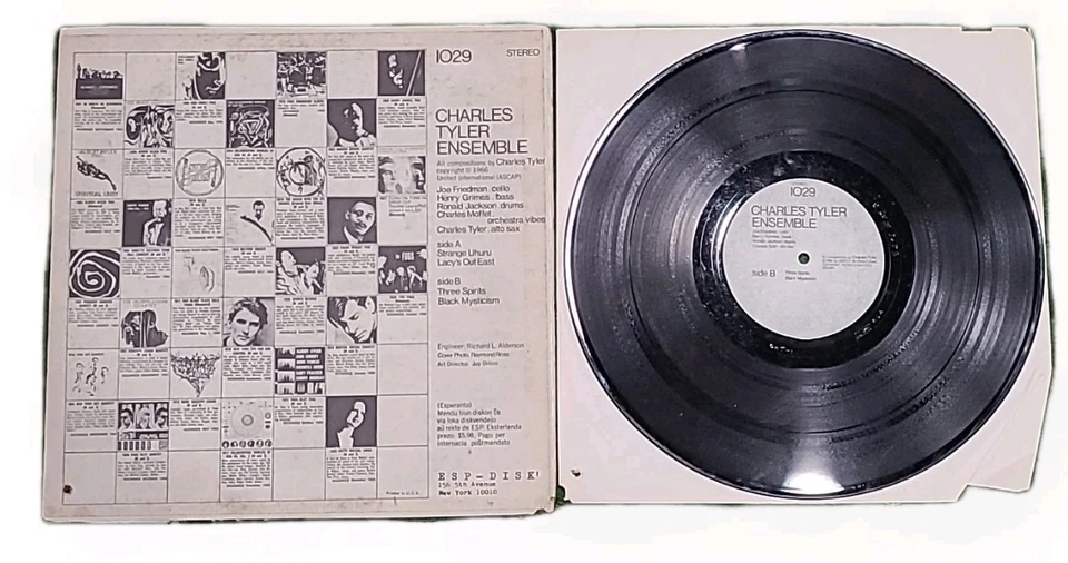Charles Tyler Ensemble - S/T LP - ESP-Disk' Foto 2 de 3