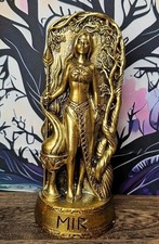 Mir Goddess Statue Ornament Witchcraft Peace Harmony Balance Deity