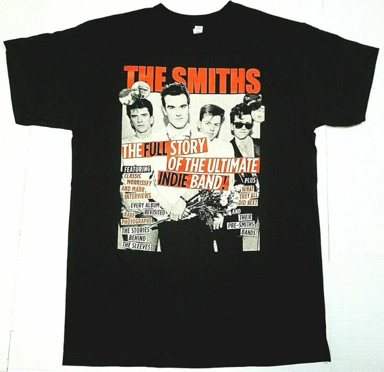 THE SMITHS Morrissey Indie Rock T-Shirt ,Legendary Band Tee Unisex Adults S-4XL