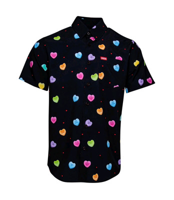 Dixxon BE MINE VALENTINE'S PARTY SHIRT. Men s X-Large  - New In Bag With Tags