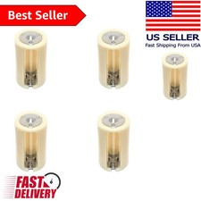 3AA to D Size Battery Converter Adapters - Maximize Your Battery Potential, 4PC