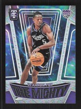 De'Aaron Fox 2024-25 Panini Totally Certified The Mighty #14
