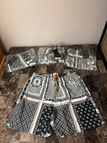 Rhude Bandana Swim Trunks Shorts Green Medium Brand New - Picture 5 of 7
