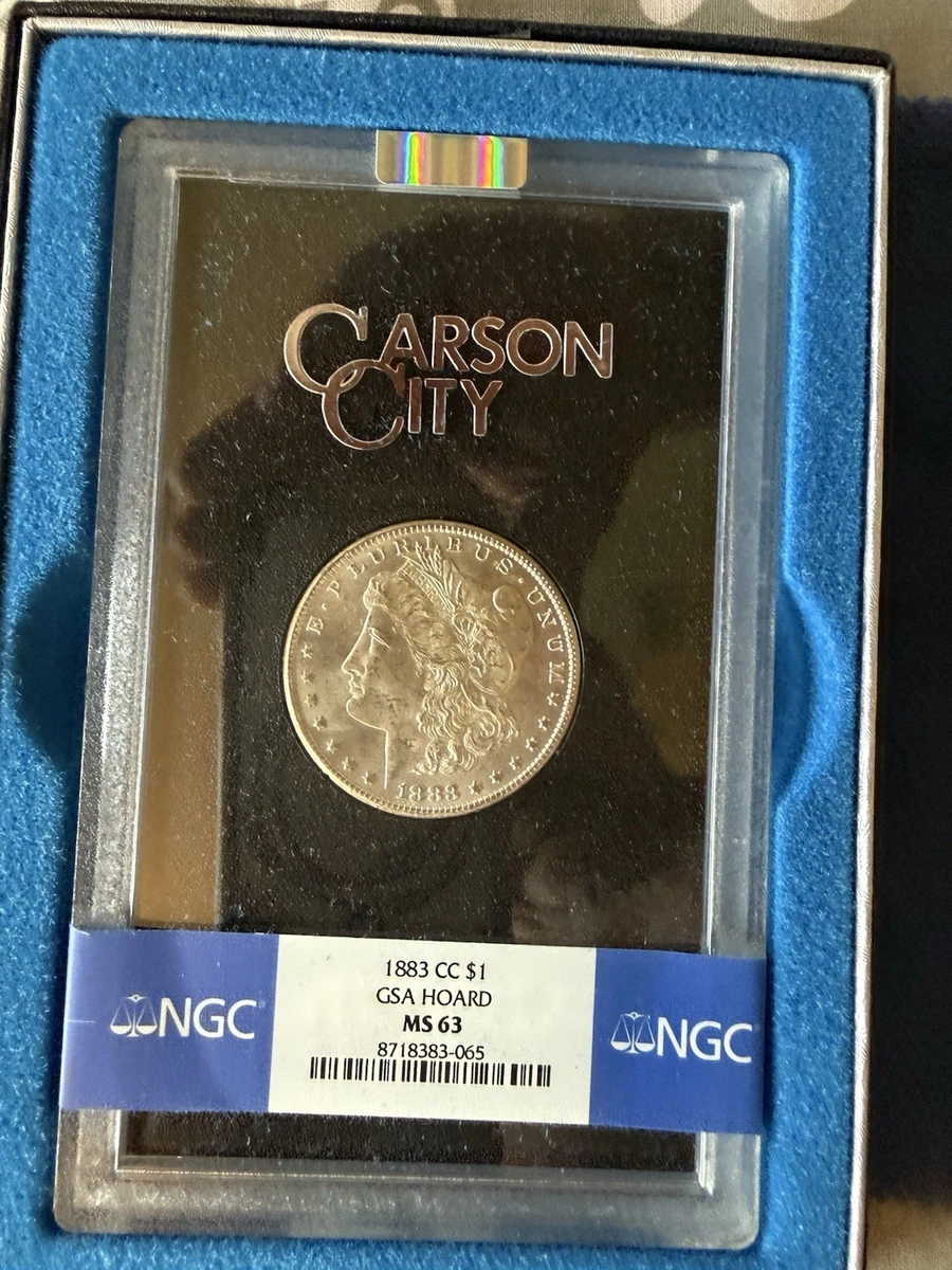 Uncirculated Carson City 1883 Year Morgan US Dollars (1878-1921
