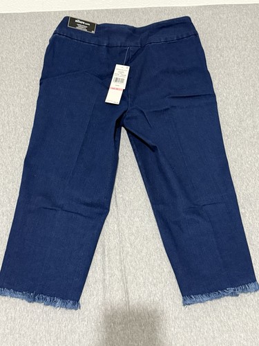 Alfred Dunner Super Stretch Modern Fit Blue Jeans Capri Größe 10 - Bild 3 von 11