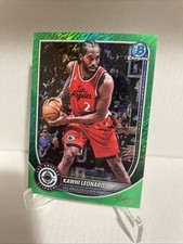 2025-26 Bowman Topps Chrome - Kawhi Leonard #BCV-118 Green Refractor /99