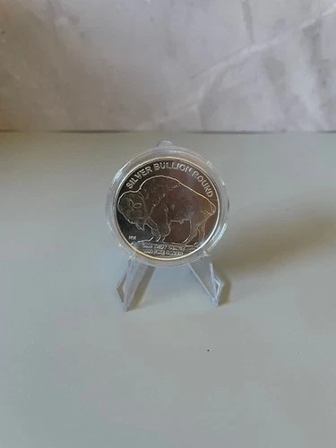 1 toz .999 Silver Buffalo Round