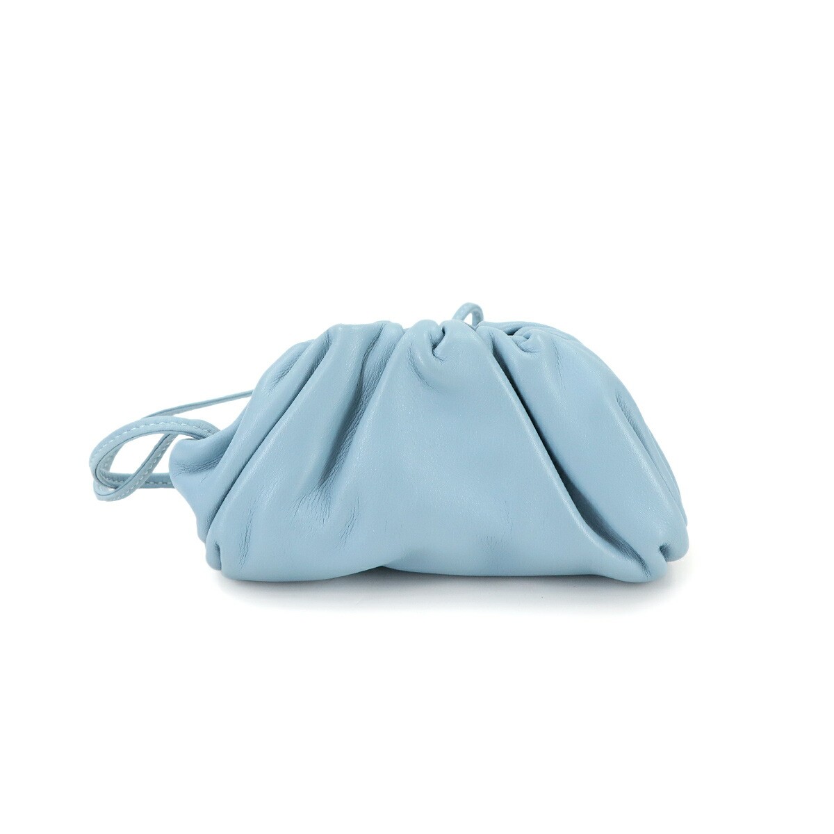 BOTTEGA VENETA The Pouch Coin Purse Coin case Leather Blue 577816 90295052