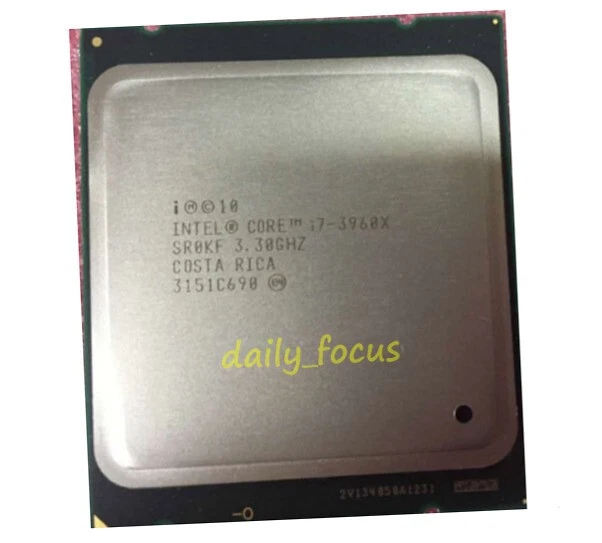 Intel Core i7-3960X 3.3 GHz LGA2011 6 cores SR0KF 12 threads CPU Processor 15 MB - Image 3 of 4