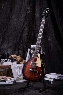GROTE LP-02 Vintage Electric Guitar High Grade Mahogany Gloss Heart Veneer Compl