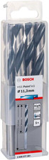 Bosch 2608577281 HSS PointTeQ Set of 5 Drill Tips Metal Steel Plastic 11.3m