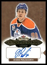 2016-17 Fleer Showcase #183 Jesse Puljujarvi RC Auto /299 - HKY
