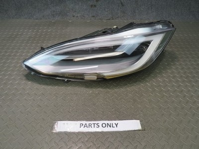 2016-2019 TESLA MODEL S 75D FRONT LEFT DRIVER SIDE LED HEADLIGHT LAMP DAMAGED