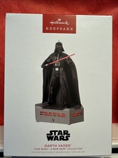 HALLMARK 2022 STAR WARS A NEW HOPE STORY TELLER DARTH VADER   CREASED BOX