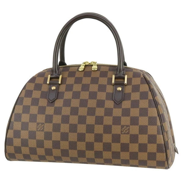 Louis Vuitton N41434 Libera MM Handbag Damier Canvas Brown Women