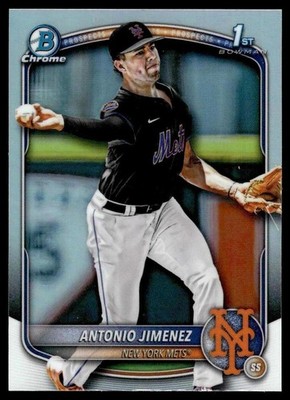 2025 Bowman Draft #BDC-56 Antonio Jimenez Chrome Refractor