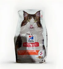 6lbs Hill's Science Diet Perfect Digestion Adult Digestive Support Dry Cat Food