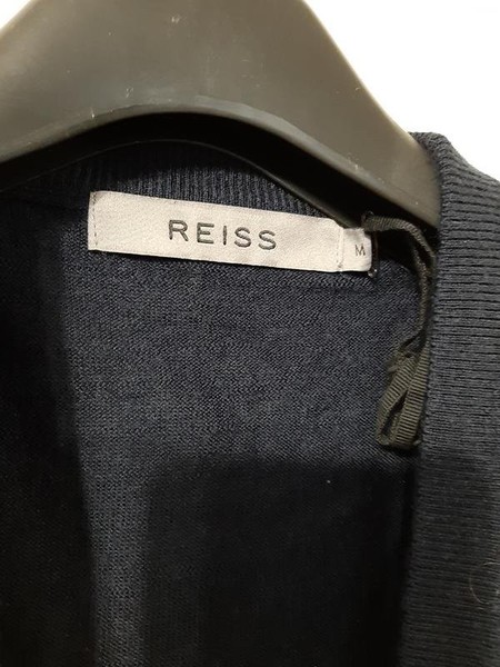 Men Reiss Sweater Navy Wool 38 / M