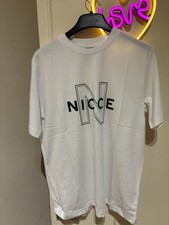 Nicce T-shirt Half Sleeve Size M New Without Tag White