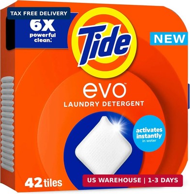 Tide evo Laundry Detergent Original Scent Works on 100% of Common Stains Concent