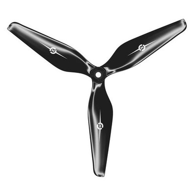 Master Airscrew 3MR Serie - 3-Klingen 9x4.5 Propeller (CW) Rev./Schieber schwarz