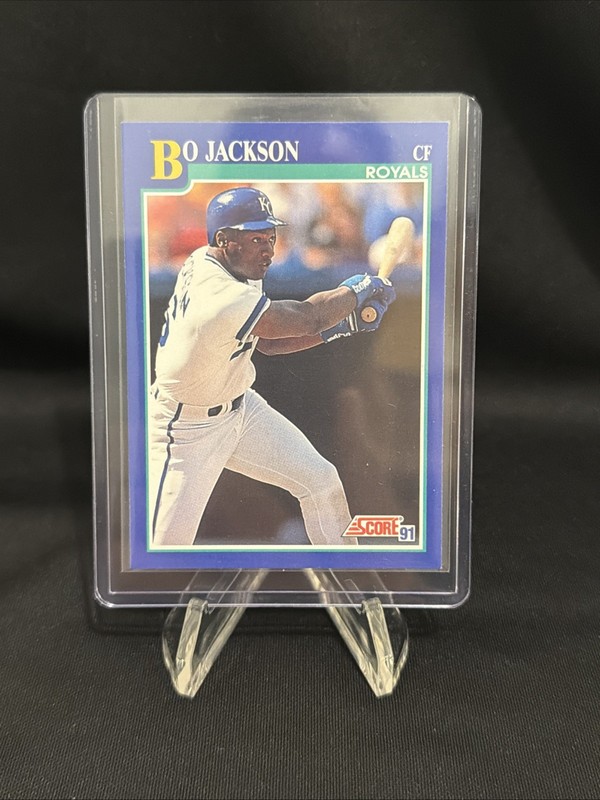1991 Score - Bo Jackson #5 Kansas City Royals