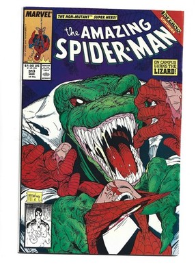Amazing Spider-man #313, VF+ 8.5, Todd McFarlane Art; Lizard