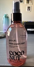 Victoria's Secret PINK Coconut Hair And Body Mist Spray 8oz