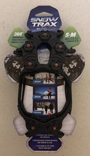 SNOW TRAX by YAKTRAX Mens US 3.5-7.5  Womens 5-9 S-M 360  Ice Snow Grips Trac