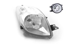 Scheinwerfer Halogen passend für Toyota Yaris XP9 01/2006 -11/08 H4 Re. + Nebel.