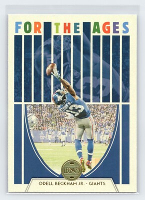 2022 Panini Legacy #FA-12 For the Ages Odell Beckham Jr. New York Giants