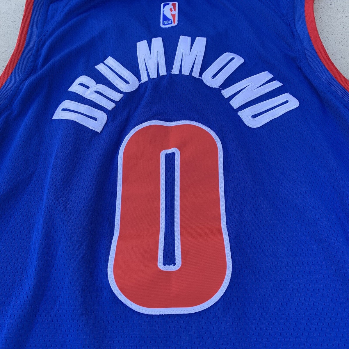 NBA DETROIT Pistons DRUMMOND 0 ユニフォーム Adidas Detroit Pistons #0 Andre Drummond Youth Blue Jersey