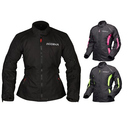 Modeka Damen Jacke Luana Lady - Damen Motorradjacke wasserdicht Textil