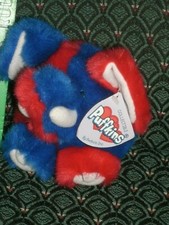 PUFFKINS STARS Patriotic Elephant DOB 1/1/00 NEW RARE Swibco MWT