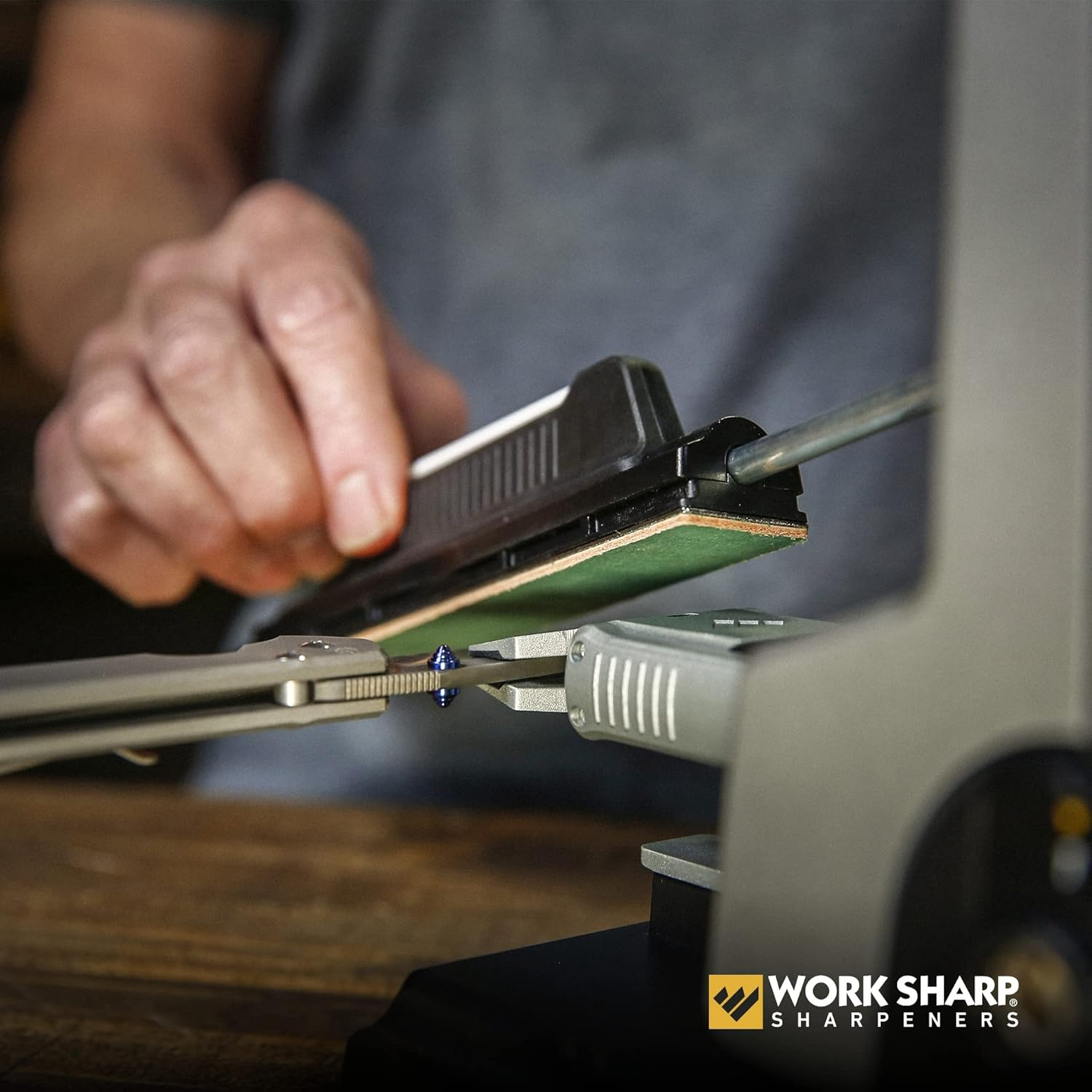 Work Sharp Professional Precision Adjust Knife Sharpener - Silver ...