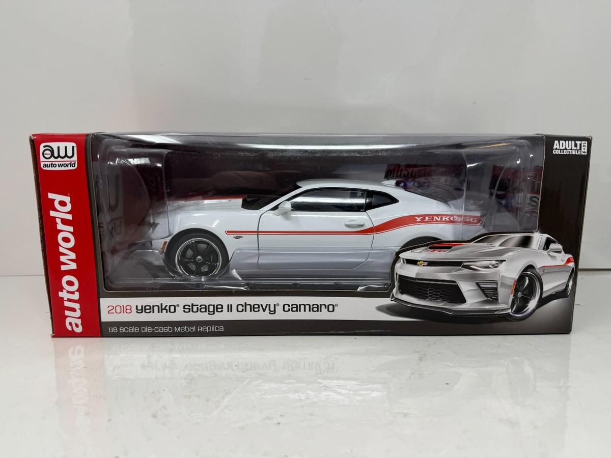 ミニカー Auto World 1/18 Yenko Chevy Camaro 2018 Camaro BLACK 1:18 Auto World 254 Yenko | eBay
