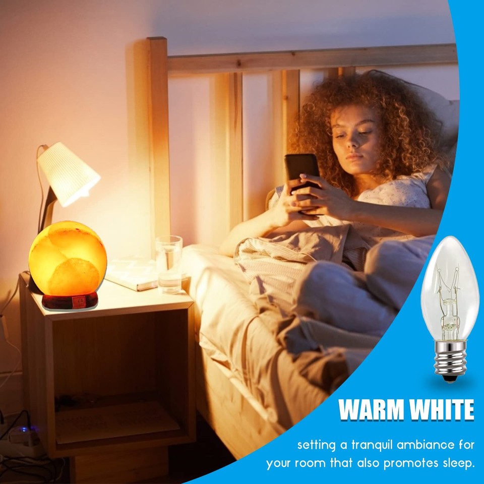 Salt Lamp Bulb Scentsy Light Bulbs for Plug in Wax Warmer 15 Watt