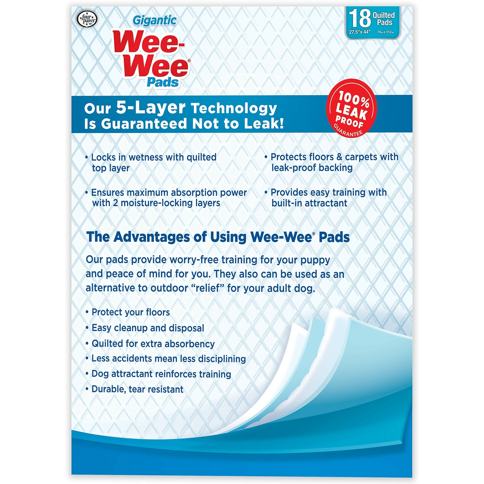 gigantic wee wee pads