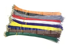 2.54mm KF2510 Female Terminal Crimps Contact Pin 10 Colorful 30cm wire lead