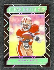2020 Panini Illusions Clear Shots Emerald SP Jerry Rice #20 HOF 49ers Raiders
