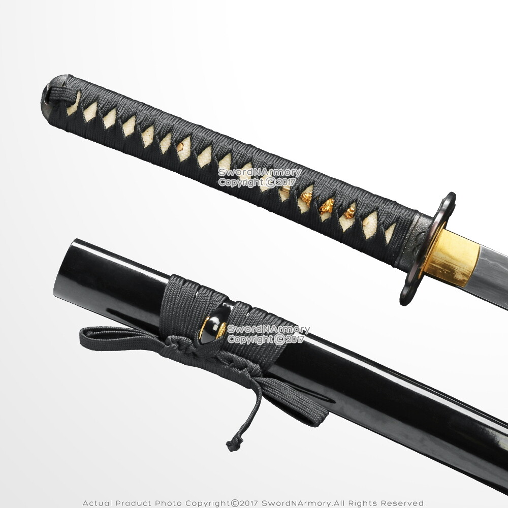 Unsharpened Katana Musha Handmade Iaido Practice Katana - Unsharpened  Carbon Steel Blade Iaito Katana, image size:1000x1000