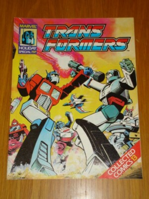 TRANSFORMERS HOLIDAY SPECIAL COLLECTED COMICS #13 JULY 1989 MARVEL