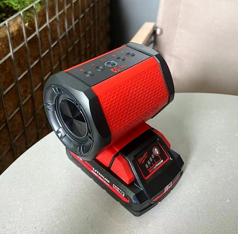 Milwaukee M18 Bluetooth Speaker for Jobsite Camping and Festival Use-image