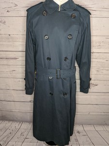burberry navy coat