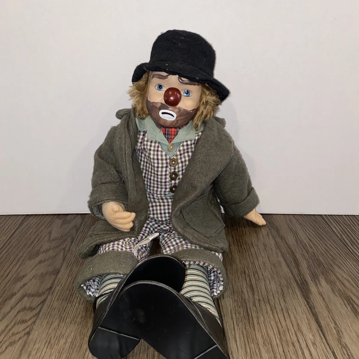 Vintage Hobo Clown Doll 23in Tall eBay