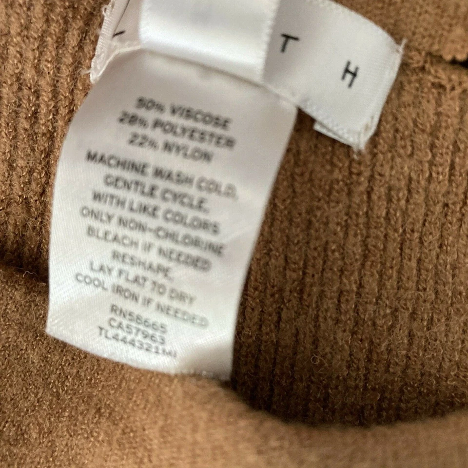 Leggings Leith tejidos para mujer medianos dorados amarillos elásticos Foto 3 de 4