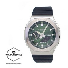 Casio G-Shock G-Steel Bluetooth Solar Black Resin Band Watch GBM-2100A-1A3